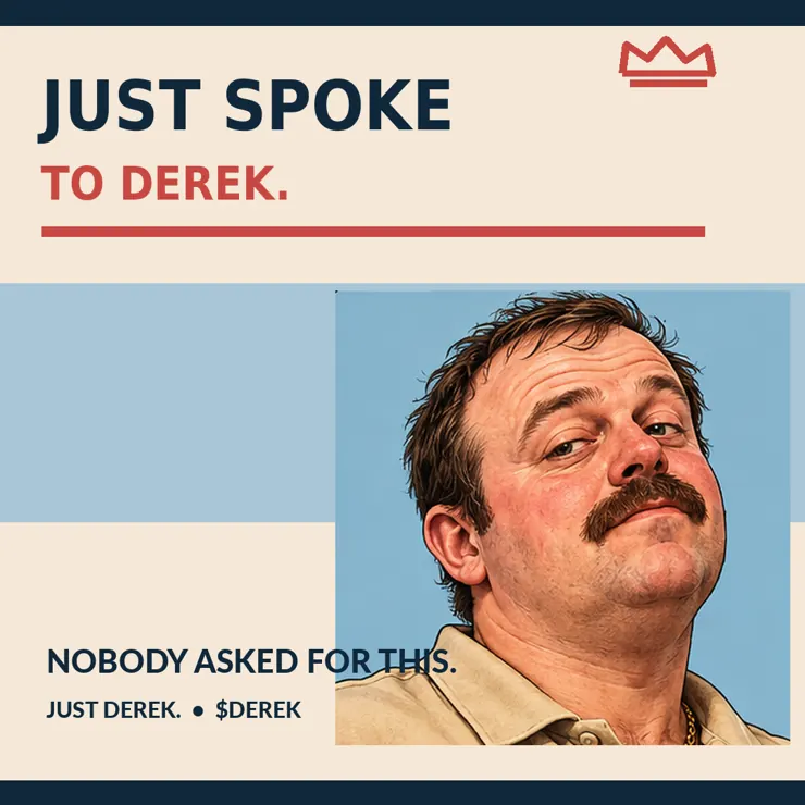 Derek says he is bullish